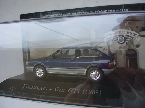 Miniatura Volkswagen Gol Gti 1989 Rebaixado Metal 1:43