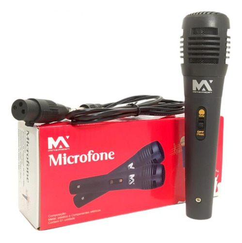 Microfone Maxmidia- 31801-5 Igreja Microfone Canto Palestra