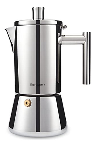 Easyworkz Diego Stovetop Espresso Maker Cafetera Italiana De