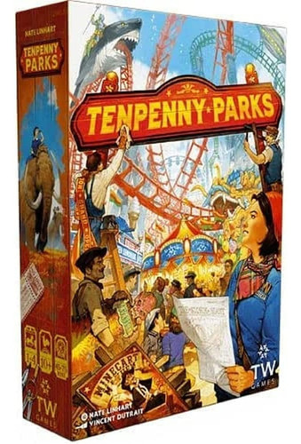Tenpenny Parks Juego De Mesa En Inglés - Thunderworks Games