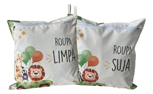 Organizador Roupa Limpa / Suja Dupla Face Personalizado