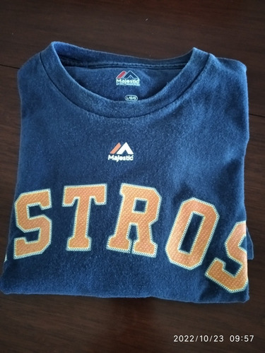 Imagen 6 de 8 de Camiseta Majestic Astros- Houston José Altuve 27 Beisbol Mlb