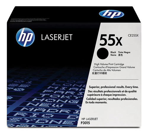 Toner Hp Negro Laserjet Alto Rendimiento P3015 12500 Pag -