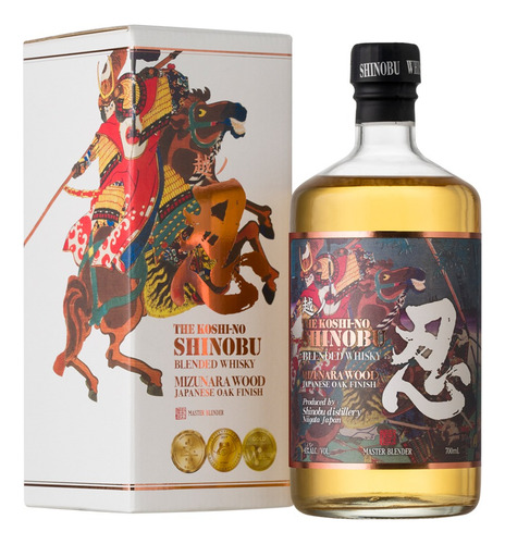Whisky Japonés Shinobu Mizunara Master Blender Bostonmartin