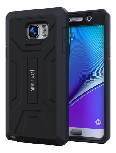 Funda Joylink Para Galaxy Note 5 360 Military Grade - Negro