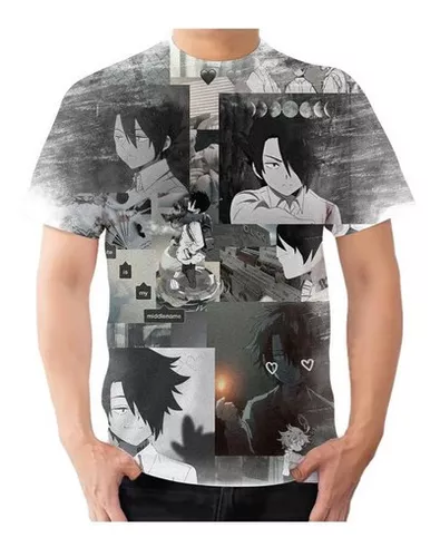 Camiseta Infantil T - Anime The Promised Neverland - Ray