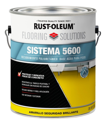 Pintura Uretano Acrilica Para Pisos Exteriores Rust Oleum