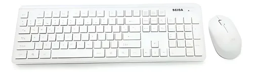 Combo Teclado Y Mouse Inalámbrico 2.4g Windows Mac