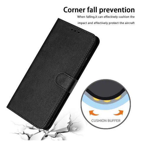 Funda Abatible Para Motorola Moto G84 5g Color Puro Con