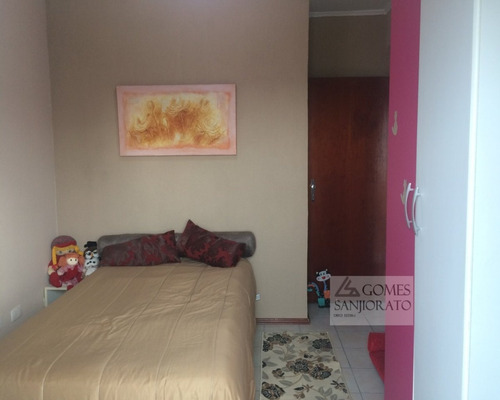 Apartamento A Venda No Bairro Jardim Guapituba Em Mauá - Sp. 2 Banheiros, 2 Dormitórios, 2 Vagas Na Garagem, 1 Cozinha, Área De Serviço, Copa, Sala De Estar, Sala De Tv, Sala - 3454 - 34724144