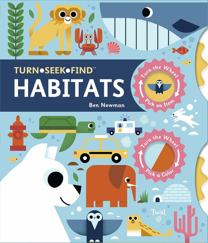 Libro: Turn Seek Find:habitats