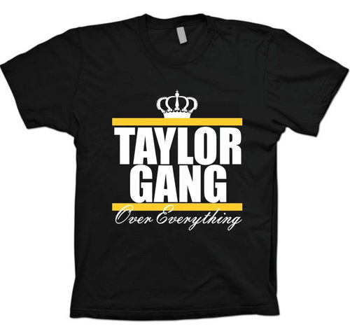 Camiseta Hiphop Rap - Wiz Khalifa Taylor Gang - 100% Algodão