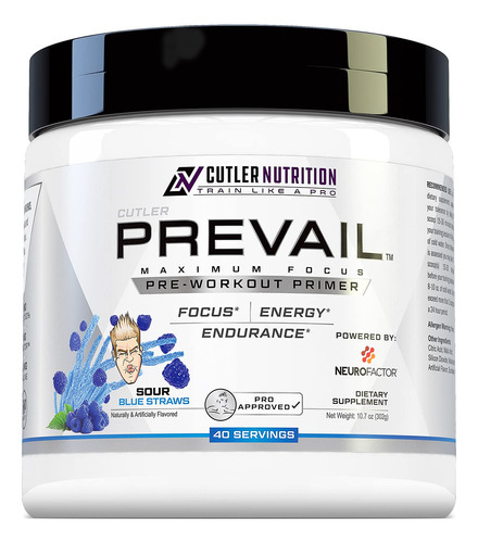 Prevail - Polvo De Preentrenamiento Con Nootrópicos: El Me.