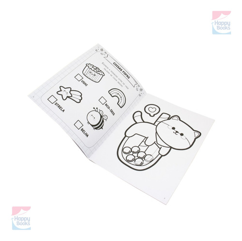 Livro De Colorir Para Pintar Desenhos Kawaii Para Colorir | Happy Books