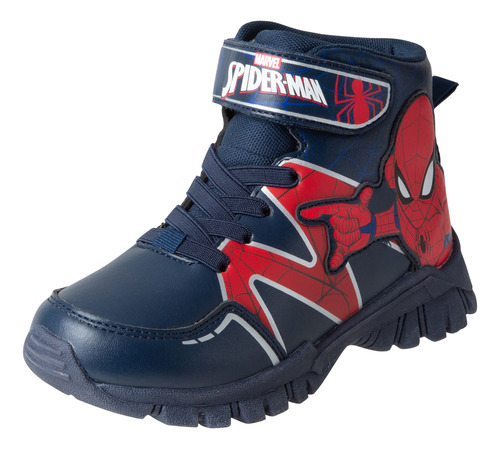 Botas Con Diseño De Spiderman Para Niño