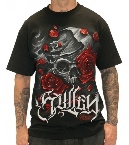 Camiseta Sullen Jeremiah Red Preta