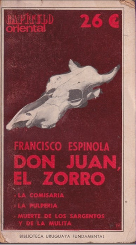 Don Juan El Zorro Francisco Espinola