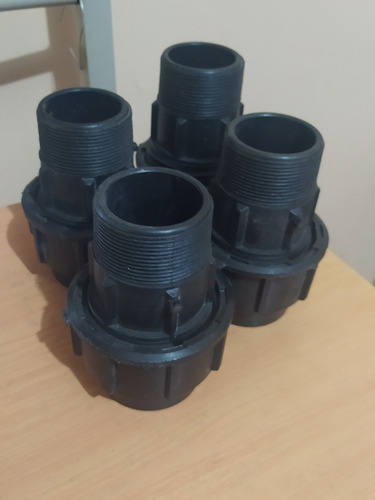 Conector Adaptador Macho Para Manguera De Riego 63mm * 2