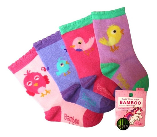 Calcetines De Bambú Sin Costura/precio Por 6 Pares