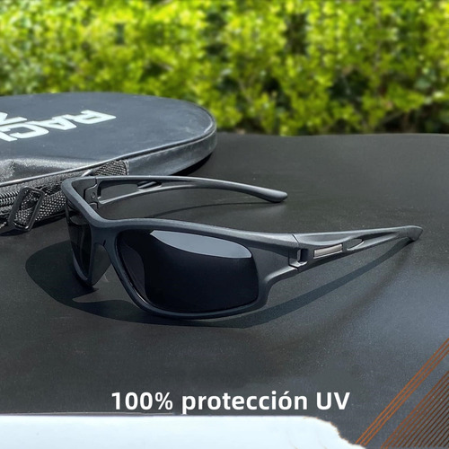 Lentes De Sol Polarizados Con Protección Uv400 P/hombre 2 Pz Color Azul/negro