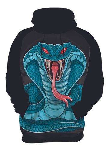 Blusa Moletom Unissex Cobra Venenosa Serpente Anaconda 2