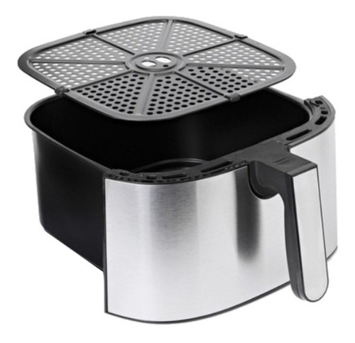 Imagen 4 de 4 de Freidora de aire Chefman TurboFry Touch RJ38-SQSS-8T de 7.5L color acero inoxidable 120V