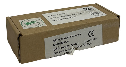 Ge Fanuc Ic694tbb132c / Ic694tbb132 High Density Ter Ccy