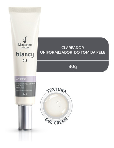 Gel Creme Clareador Blancy Cis 30g Todo Tipo De Pele Dia/noite