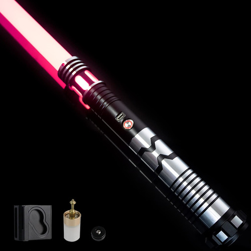 Custom Saber Sable De Luz Rgbx Oscilante Suave, Control De M