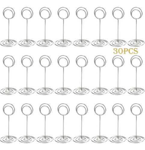 30-pack Table Number Holder Wedding Card Holder