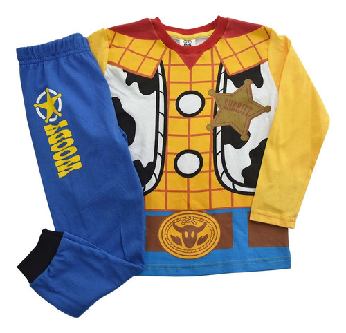 Pijamas Disney De Toy Story Disfraz Calidad Premium Niño