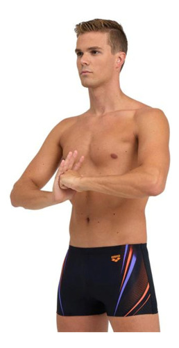 Malla Boxer Natación Arena Spikes Hombre Maxlife Eco