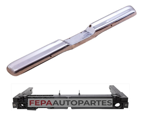 Paragolpes Trasero Ford F-350 F 350 62 / 66 Cromado