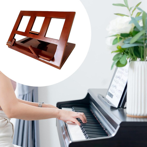 / Atril Para Piano, Portátil, Soporte Para Libros Y Café