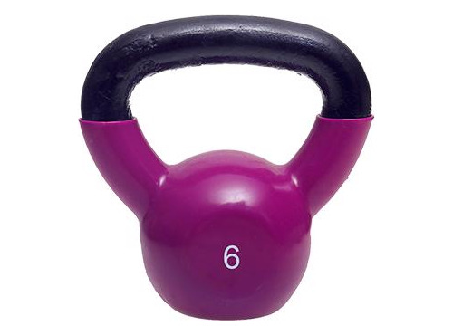 Pesas Rusa Kettlebell 6kg Fitness Fundicion Mancuerna Hierro