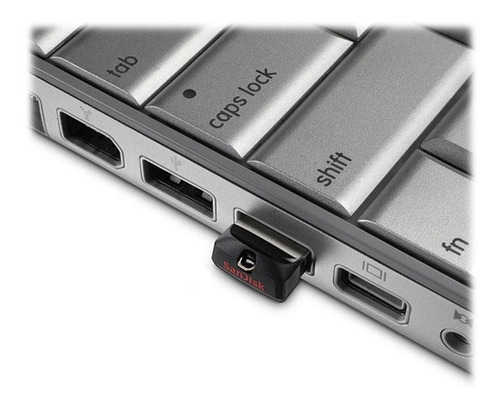 Memoria USB SanDisk Cruzer Fit 16GB 2.0 negro