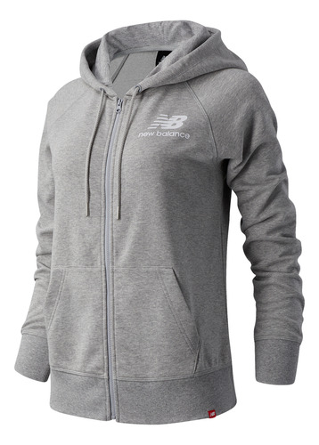 Campera New Balance De Dama - Essentials - Wj03530ag