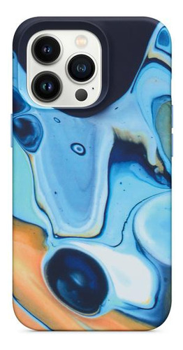 Capa Para iPhone 13 Pro Com Magsafe Figura Otterbox Azul