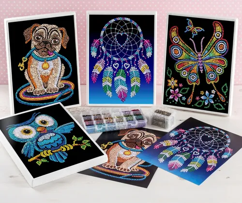 Sequin Art Rojo Sparkling Craft – kit De Ima