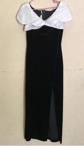 Vestido Terciopelo Negro