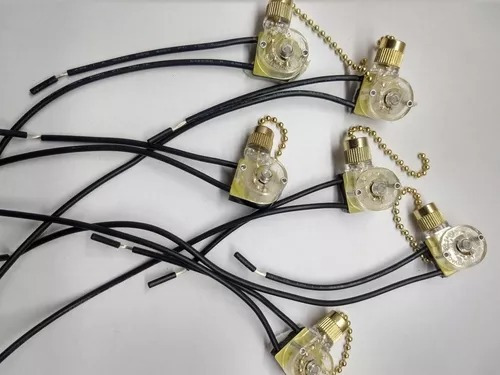 Interruptor De Cadena Con 2 Cables 75 Pza
