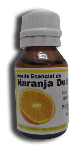 Aceite Esencial Al 50% De Naranja Dulce 100 Ml Uso Cosmetico