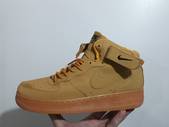 Zapatillas Nike Aire Force 1 Botita - Zapatillas Marrón en Mercado Libre  Argentina