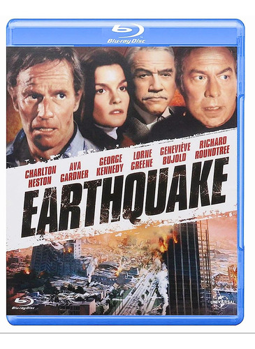 Terremoto (earthquake) Charlton Heston Blu-ray Nuevo.  