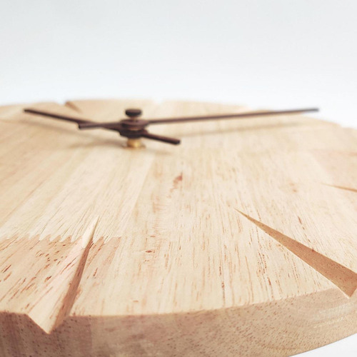 Reloj De Pared De Madera, Regalo Para Amigos Silenciosos,
