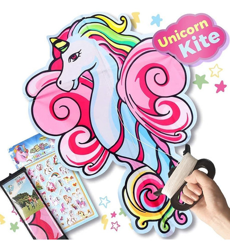 Juego De Cometas De Diamane Y Unicornio Para Niños Y Adulaci