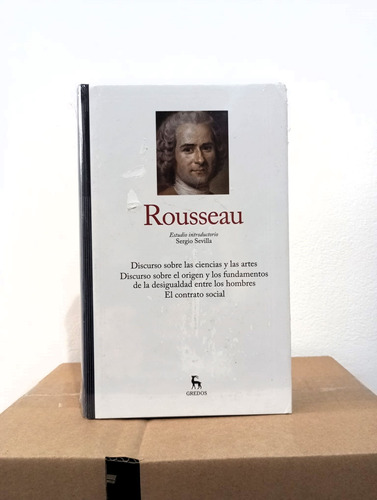 El Contrato Social + Otros - Rousseau Tomo 1 Gredos