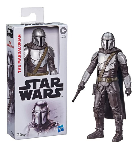 Figura Articulada The Mandalorian Original Hasbro Nuevo