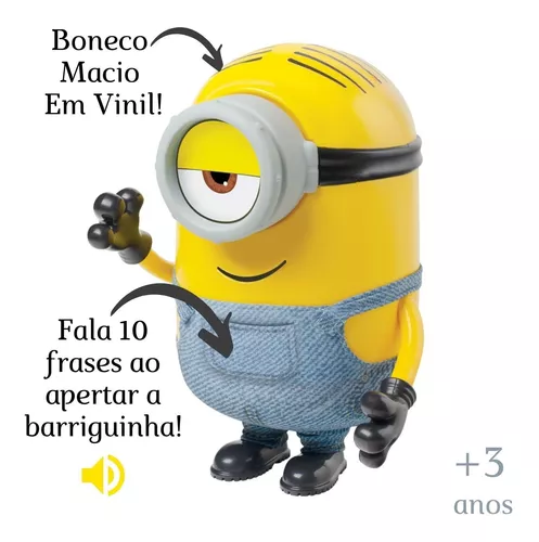 Jogo Infantil Educativo Da Memoria + Boneco Minions C/24,5cm