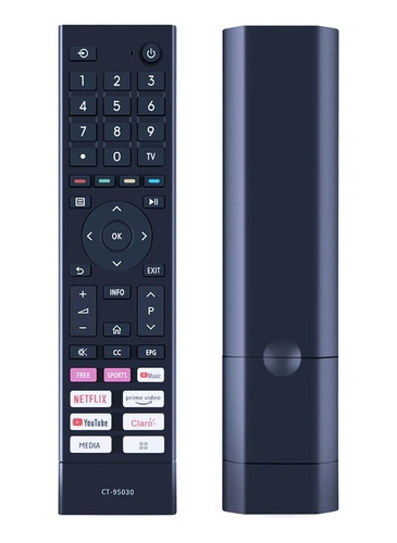 Controle Compatível Tv Toshiba 50m550ls 55m550ls 65m550ls